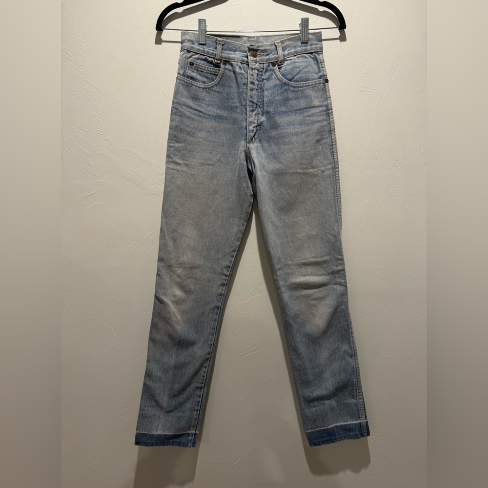 Vintage RARE Fiorucci Light Blue Straight Jeans - Safety Jeans
